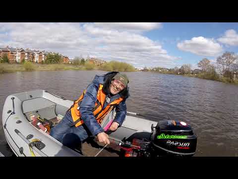 Видео: PARSUN 9.8 (4Т) Обкатка. Часть 1.