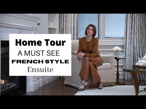 Видео: Экскурсия по роскошному дому (от простого строительства до французского классического стиля)