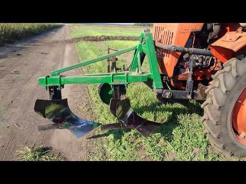 Видео: Т - 16 с плугом 2х25 часть 1