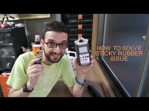 Видео: Удаление липкой резины с КАМЕРНОГО ОБОРУДОВАНИЯ