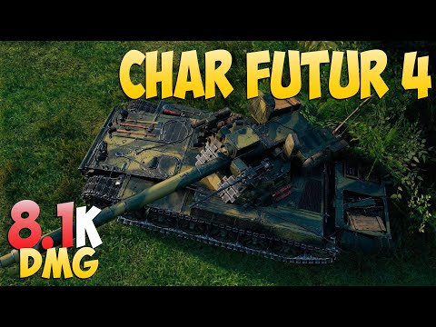 Видео: Char Futur 4 - 6 Kills 8.1K DMG - Бушующий! - Мир Танков