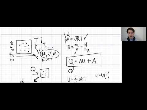 Видео: Первое начало термодинамики. Изопроцессы. Циклы. Энтропия