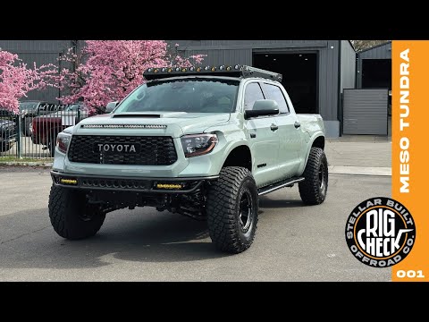 Видео: ПРОВЕРКА СТАНКА №1 // MESO Customs Toyota Tundra TRD PRO 2021 года