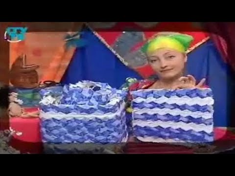 Видео: Лоскутное шитье. В технике плетения "зубатка из четырех соломин" шьем сумку и корзинку. Мастер класс