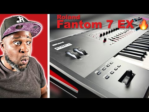 Видео: Сделал сумасшедший бит на новом синтезаторе Roland Fantom 7 EX 🔥