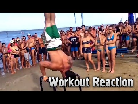 Видео: ЛЮДИ РЕАГИРУЮТ НА ДИНАМИКУ/СТАТИКУ (STREET WORKOUT)