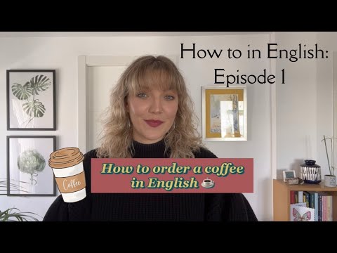 Видео: «Как по-английски» — Эпизод 1 (заказ кофе) ☕