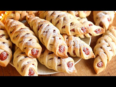 Видео: ОДИН РАЗ ПОПРОБОВАЛА и ПЕКУ ТАК Делаю ВСЕГДА! ПРОЩЕ ПРОСТОГО! Молочные КОСИЧКИ с НАЧИНКОЙ!