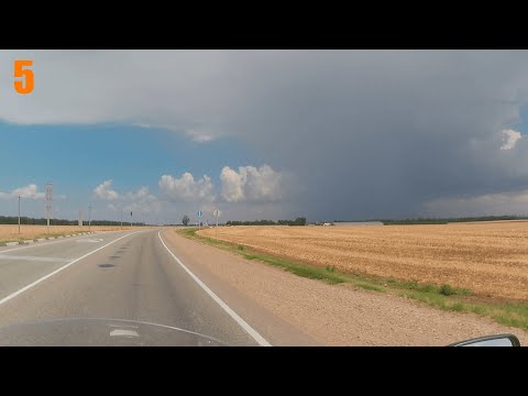 Видео: 5. Летние дороги. Брюховецкая - Кущёвская.
