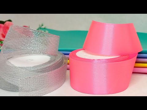 Видео: DIY 🎀 Уверена в том ,что такие бантики вы не делали!! 2 Шикарные Идеи бантиков.