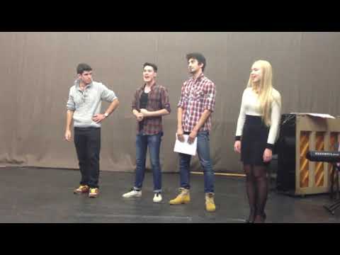 Видео: Первый кастинг на роли в мюзикл "Винил"