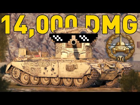 Видео: 14 000 урона в World of Tanks