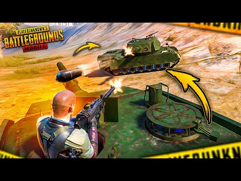 Видео: ТАНКИ И ВЕРТОЛЁТЫ В PUBG MOBILE 🚁🔥 ЭПИЧНЫЙ БОЙ С ВЕБКОЙ НА РУКИ