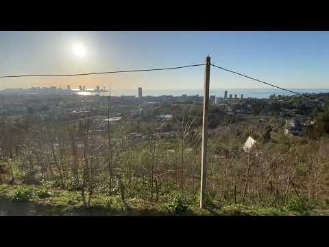 Видео: На горе продается не сельхозназначения земля, с видом на Батуми, море, остров.+995558997979 WhatsApp