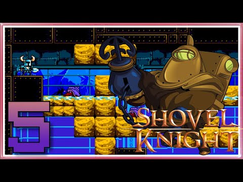Видео: Shovel Knight - #5 - Кто живет на дне океана? Алчный Рыцарь!