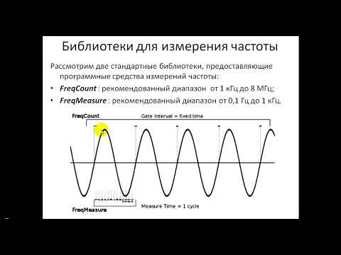 Видео: Измерение частоты с помощью микроконтроллера