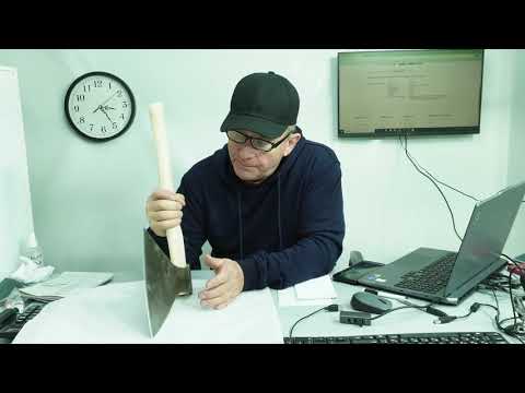 Видео: Топор мясорубный ИЖСТАЛЬ «Уральский кованый».