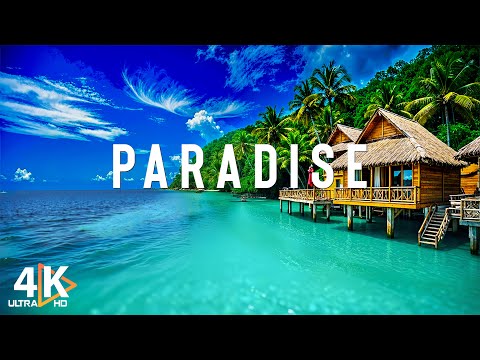 Видео: FLYING OVER PARADISE 4K UHD — расслабляющая музыка и красивые видеоролики о природе — 4K Video HD