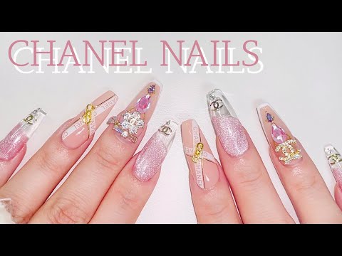 Видео: Уникальный и прозрачный роскошный гвоздь❤ Как сделать французский маникюр! наращивание ногтей | асмр