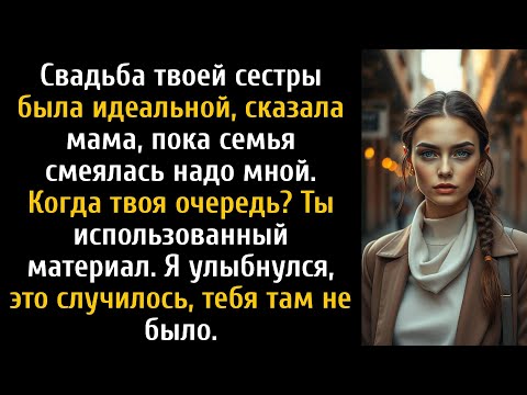 Видео: Свадьба твоей сестры была идеальной, мама спросила: «Когда же твоя очередь?» Я улыбнулся.