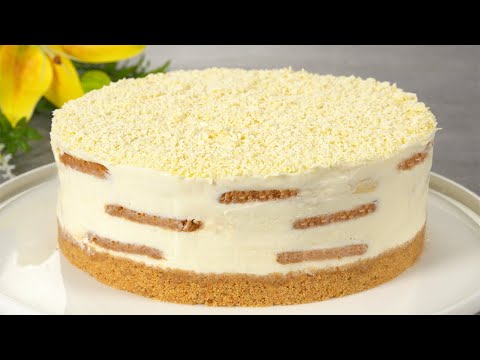Видео: Торт за 5 минут! Все ищут этот рецепт! Торт, который тает во рту! ангельский торт