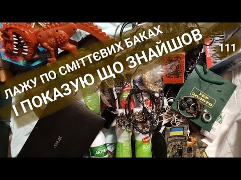 Видео: Нові знахідки на смітниках. Показую пошуки цікавих предметів в бачках Dumpsterdiving