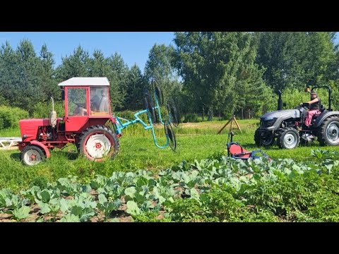 Видео: Убираем сено июнь 2024г. Трактора Т 25 и Скаут ТЕ 504. пресс Уралец 870 , грабли ворошилки ОГР-4