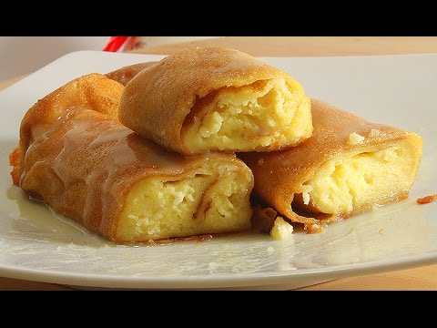 Видео: Блинчики с Творожным Кремом. Очень ВКУСНО!