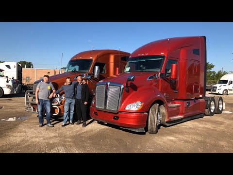 Видео: ДАЛЬНОБОЙ ПО США. СРАВНЕНИЕ И ОБЗОР Kenworth vs Peterbilt