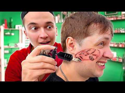 Видео: КУПЛЮ ТО, ЧТО ТЫ ТАТУИРУЕШЬ *настоящие тату!*