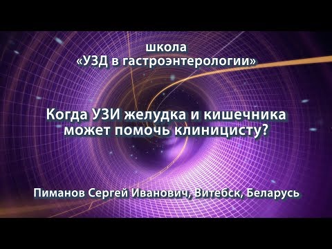 Видео: Пиманов С.И. — Когда УЗИ желудка и кишечника может помочь клиницисту?