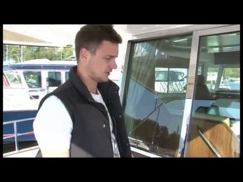 Видео: Обзор Nord Star 37 Fly Comfort модель 2014 от Финской верфи Linex Boat Oy