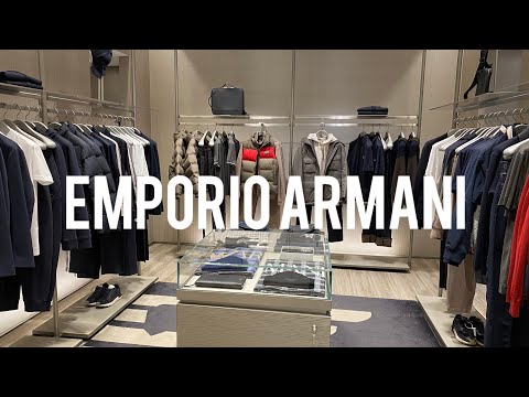 Видео: Новая коллекция одежды Emporio Armani