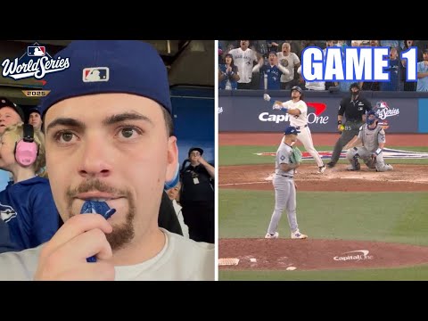 Видео: Реакция на первую игру Мировой серии («Доджерс» против «Блю Джейс»)