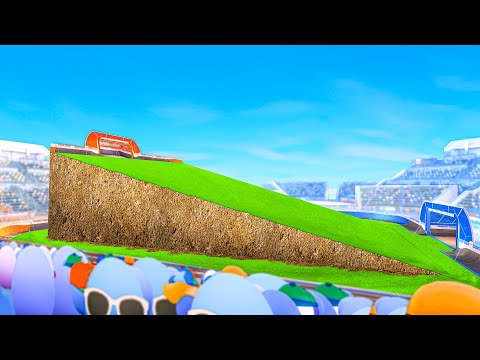Видео: 10 САМЫХ СТРАННЫХ карт в Rocket League!