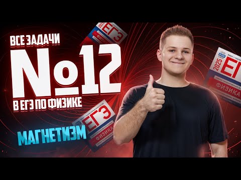 Видео: ВСЕ типы 12 задания ЕГЭ физика: МАГНЕТИЗМ | Умскул