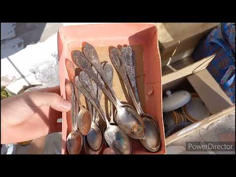 Видео: Распаковка ретро-посуды с очередной закупки. Много интересного!!!