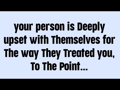 Видео: ☪️Ваш человек глубоко расстроен собой из-за того, как он с вами обошелся, причем по существу...