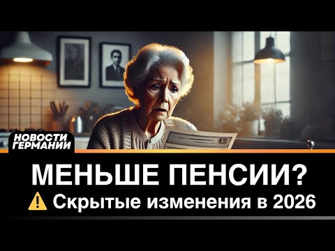 Видео: ‼️ В 2026 году меняется вдовья пенсия: меньше денег из-за новых правил? Что нужно знать!