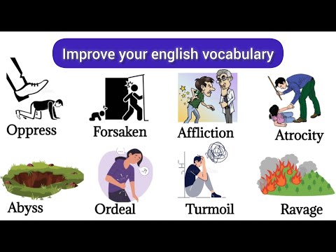 Видео: Расширенный словарный запас английского языка | Лексика на английском языке | Изучайте английский...