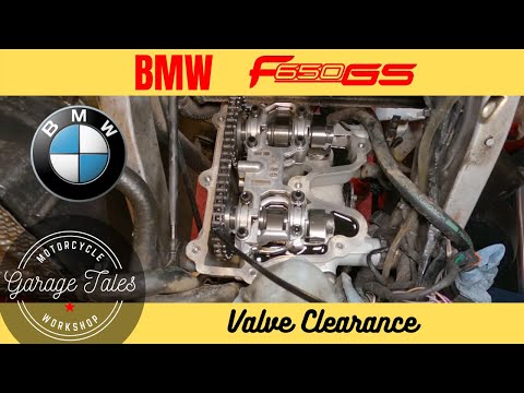 Видео: Регулировка зазоров клапанов BMW F650GS
