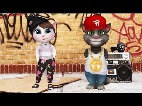 Видео: МОЙ ГОВОРЯЩИЙ ТОМ И ГОВОРЯЩАЯ АНДЖЕЛА Рэперы