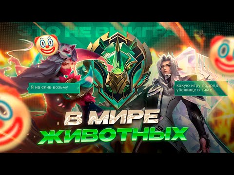 Видео: НЕАДЕКВАТЫ идут НА СЛИВ! В МИРЕ ЖИВОТНЫХ | МОБАЙЛ ЛЕГЕНДС MOBILE LEGENDS