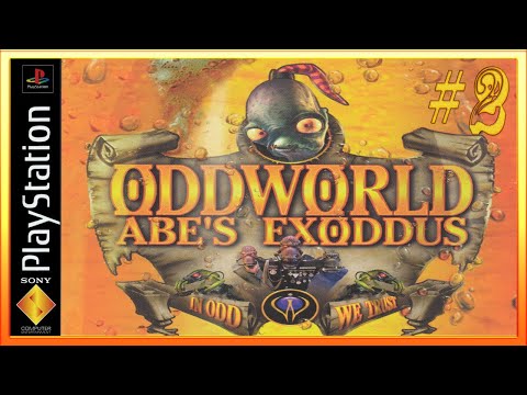 Видео: Oddworld Abe's Exoddus :: PSOne :: Прохождение :: РАДИ СПАСЕНИЯ ВСЕХ МУДАКОНОВ :: #2