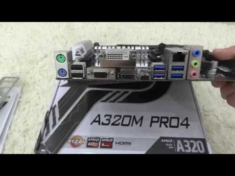 Видео: ОНЛАЙН ТРЕЙД.РУ — Материнская плата ASRock A320M PRO4 (AM4, microATX)