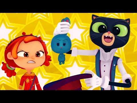 Видео: Чёрный кот 😼 — Музыкальный Патруль. Сказочные песни — Волшебные песни и клипы для девочек