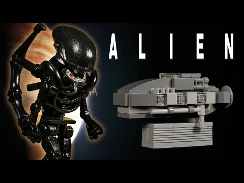 Видео: LEGO Мультфильм Чужой / LEGO Stop Motion, Animation - Alien