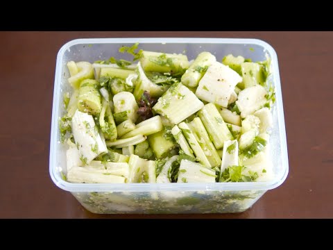 Видео: Хрустящий маринованный сельдерей
