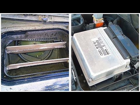 Видео: Замена прокладки ЭБУ и корпуса салонного фильтра Audi A6 C5 и VW Passat B5