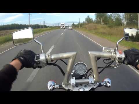 Видео: Теплый летний вечер на HONDA STEED 600